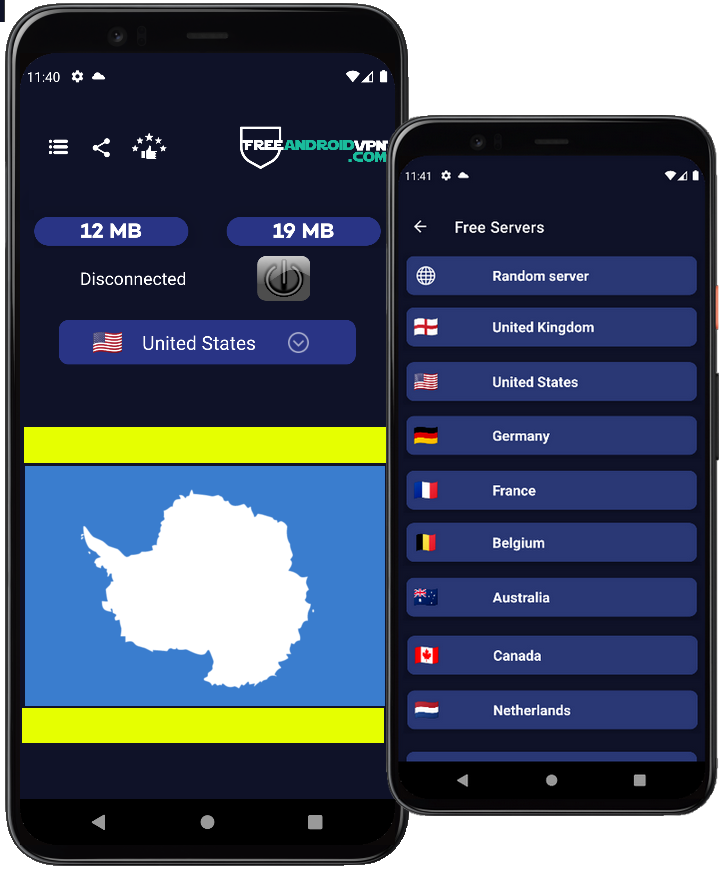 Free Antarctica VPN for Android