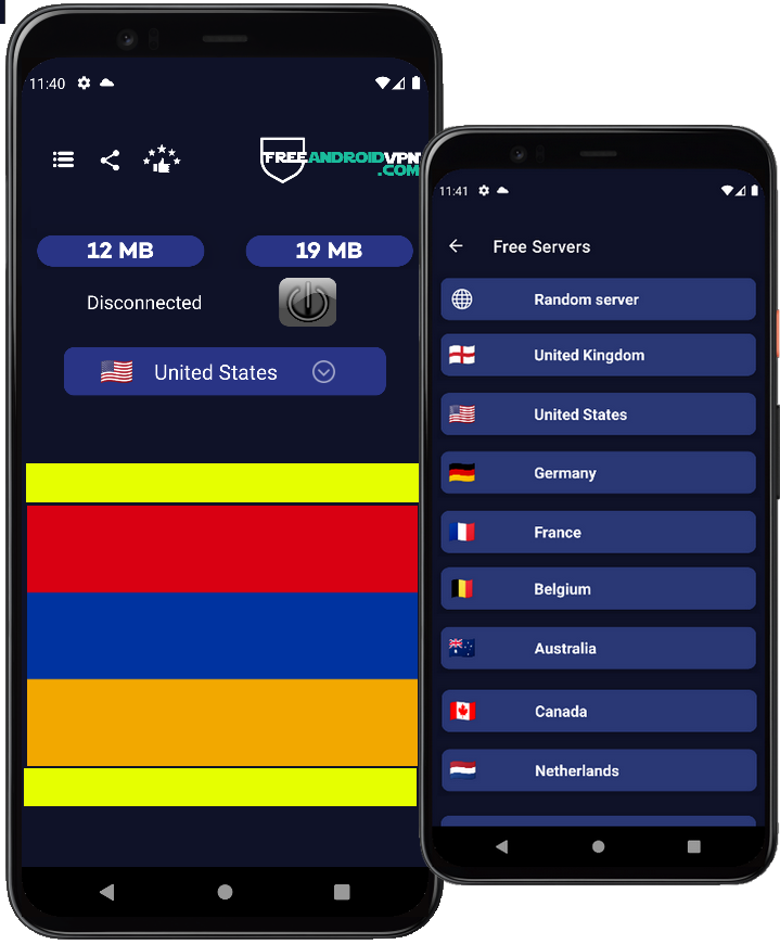 Free Armenia VPN for Android