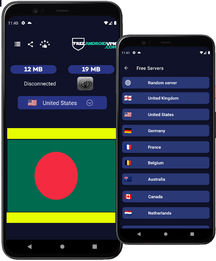 Free Bangladesh VPN for Android