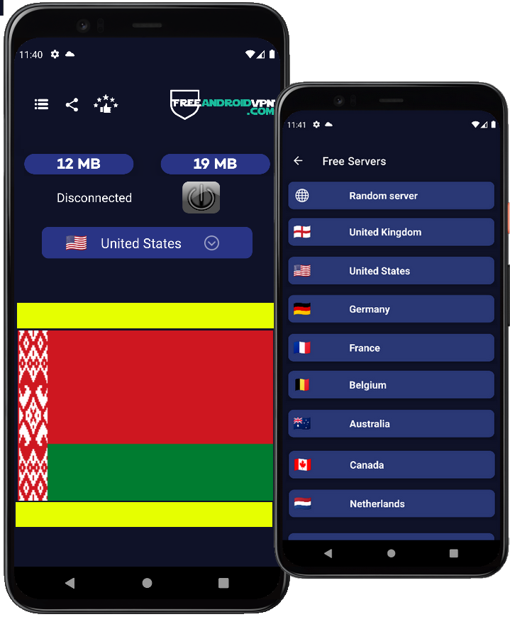 Free Belarus VPN for Android