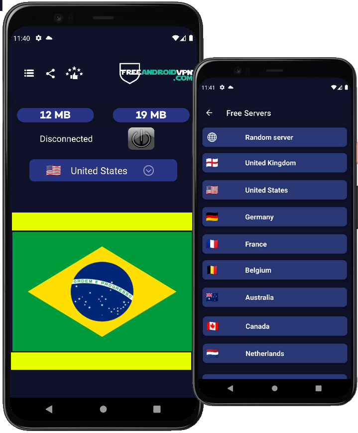 Free Brazil VPN for Android