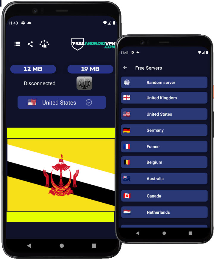 Free Brunei VPN for Android