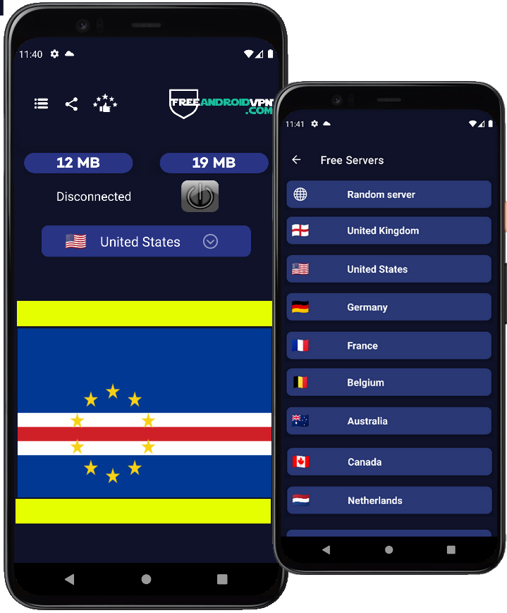 Free Cabo Verde VPN for Android