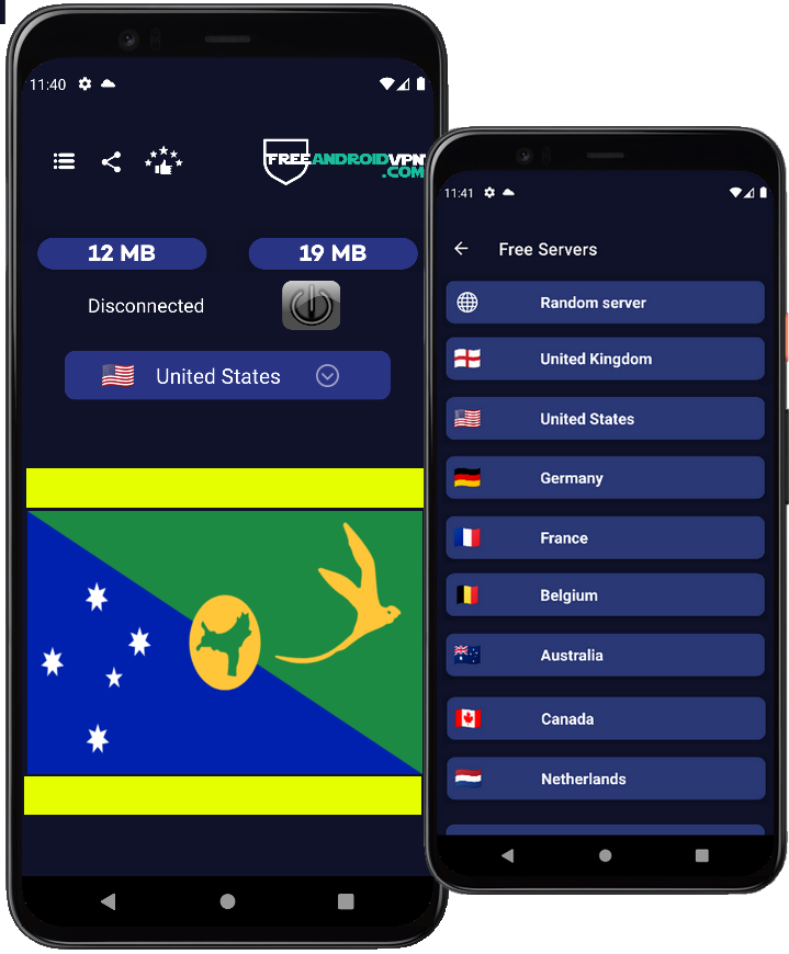 Free Christmas Island VPN for Android