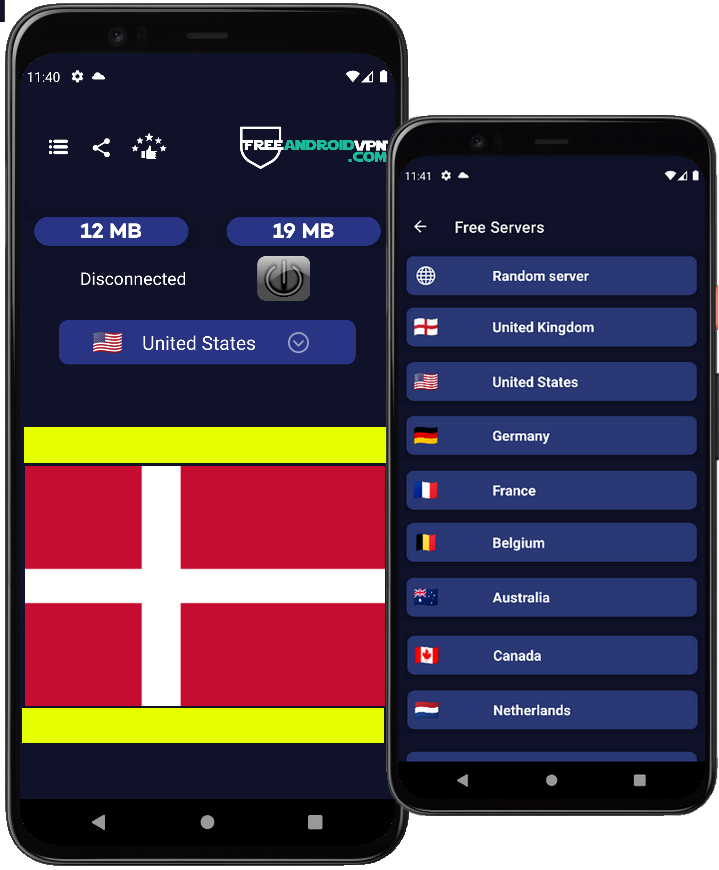 Free Denmark VPN for Android