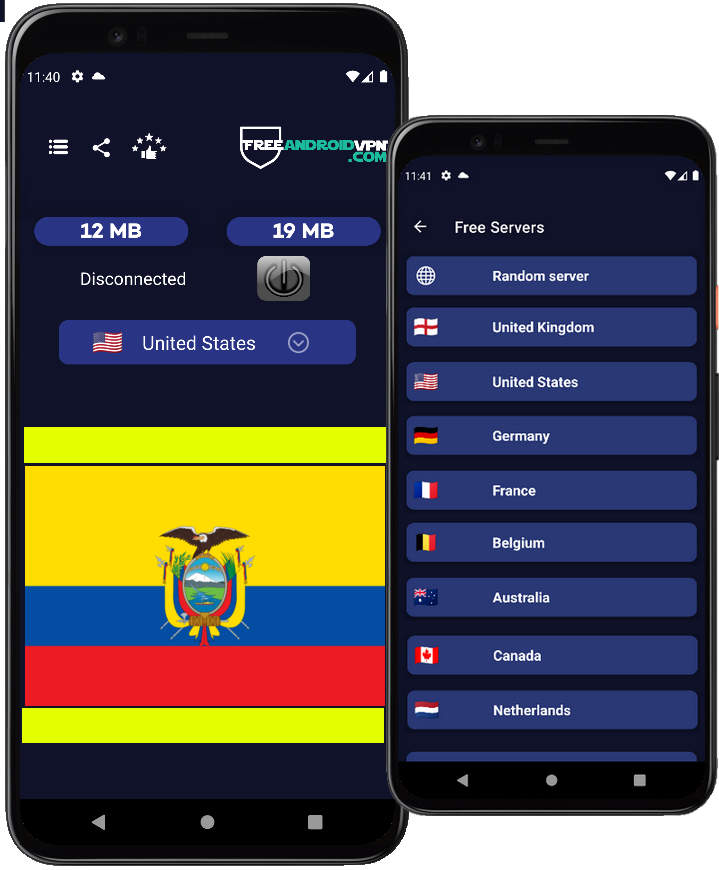Free Ecuador VPN for Android