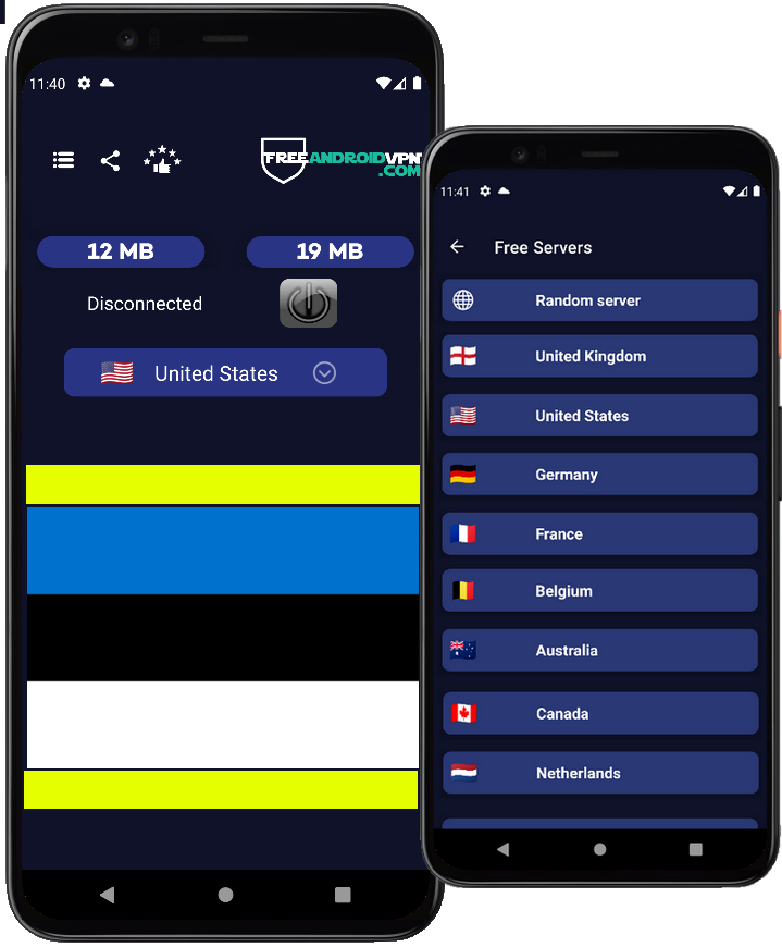 Free Estonia VPN for Android