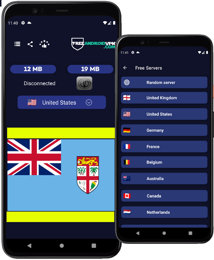Free Fiji VPN for Android