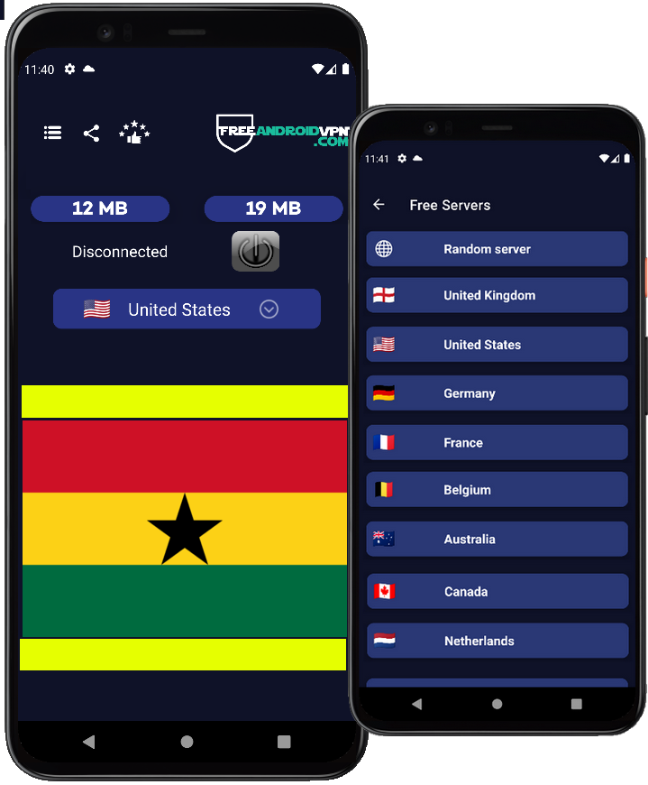 Free Ghana VPN for Android