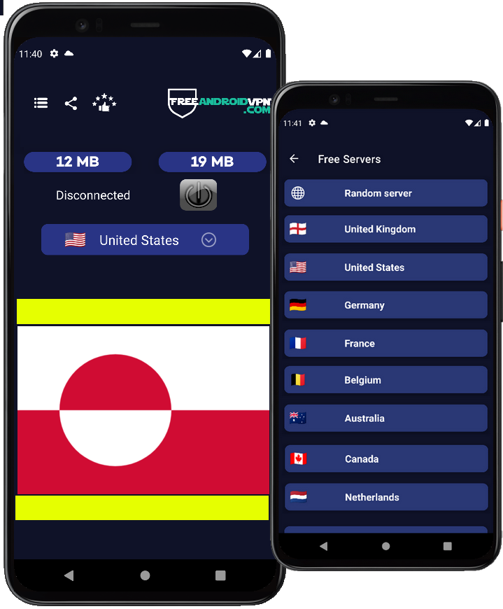 Free Greenland VPN for Android