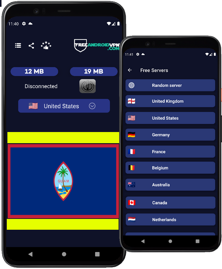 Free Guam VPN for Android