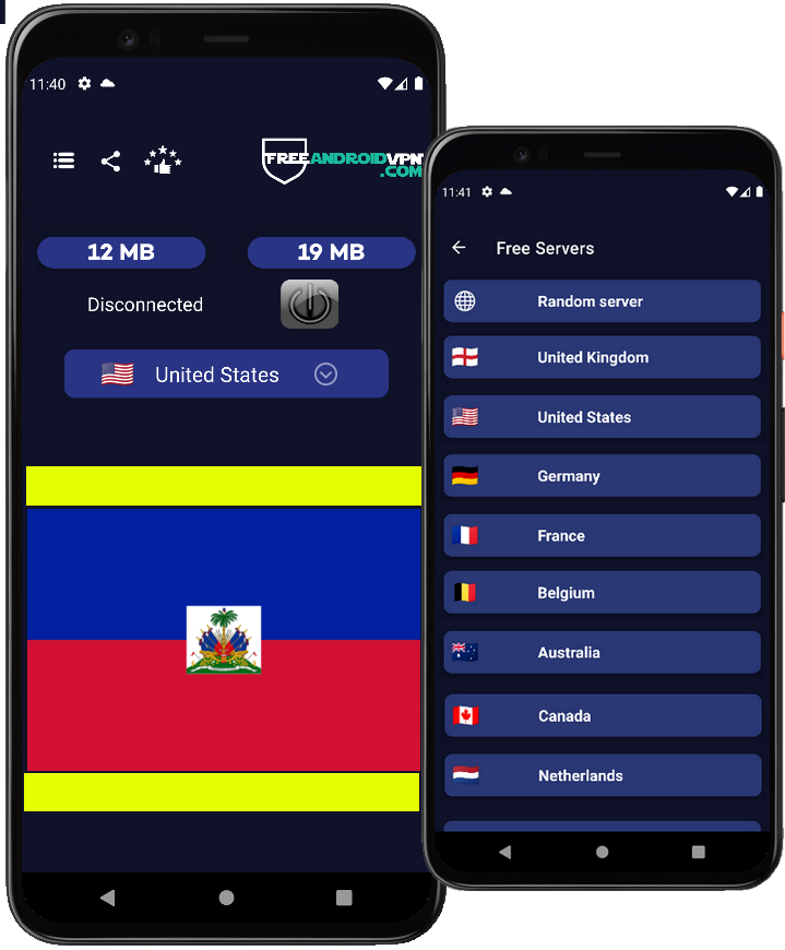 Free Haiti VPN for Android
