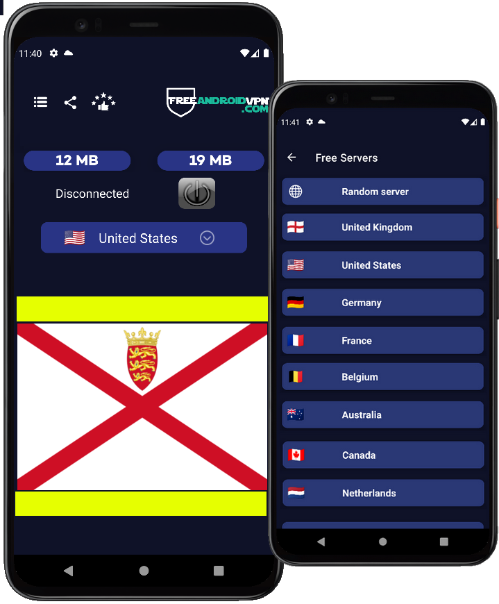 Free Jersey VPN for Android