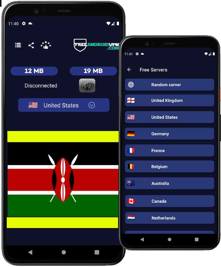 Free Kenya VPN for Android