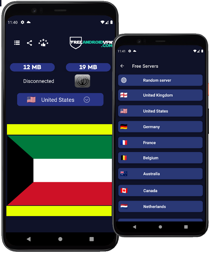 Free Kuwait VPN for Android