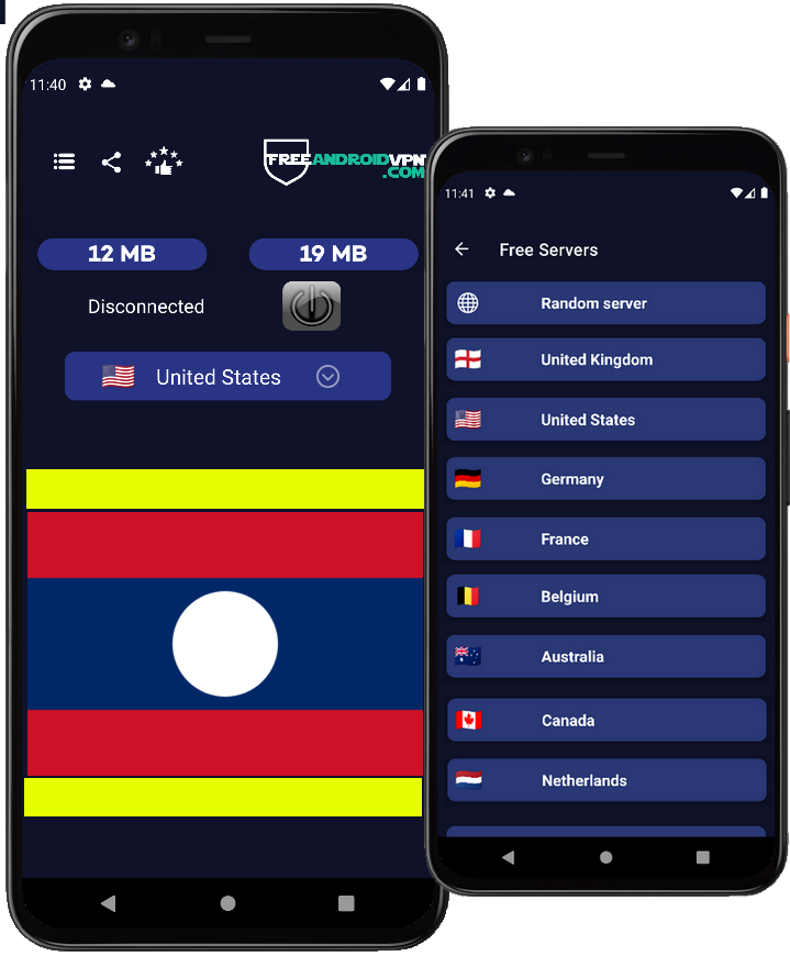 Free Laos VPN for Android