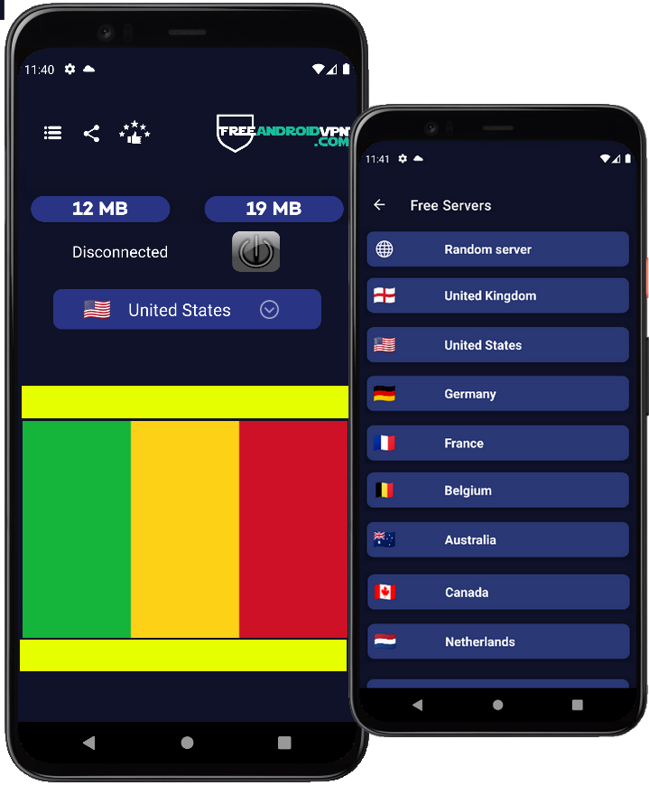 Free Mali VPN for Android