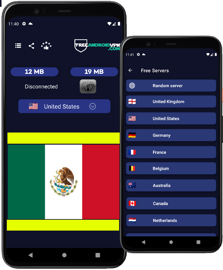 Free Mexico VPN for Android