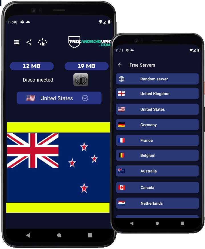 Free New Zealand VPN for Android