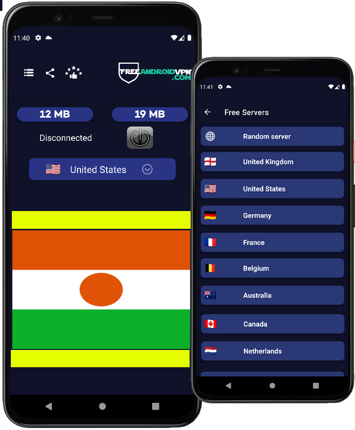 Free Niger VPN for Android