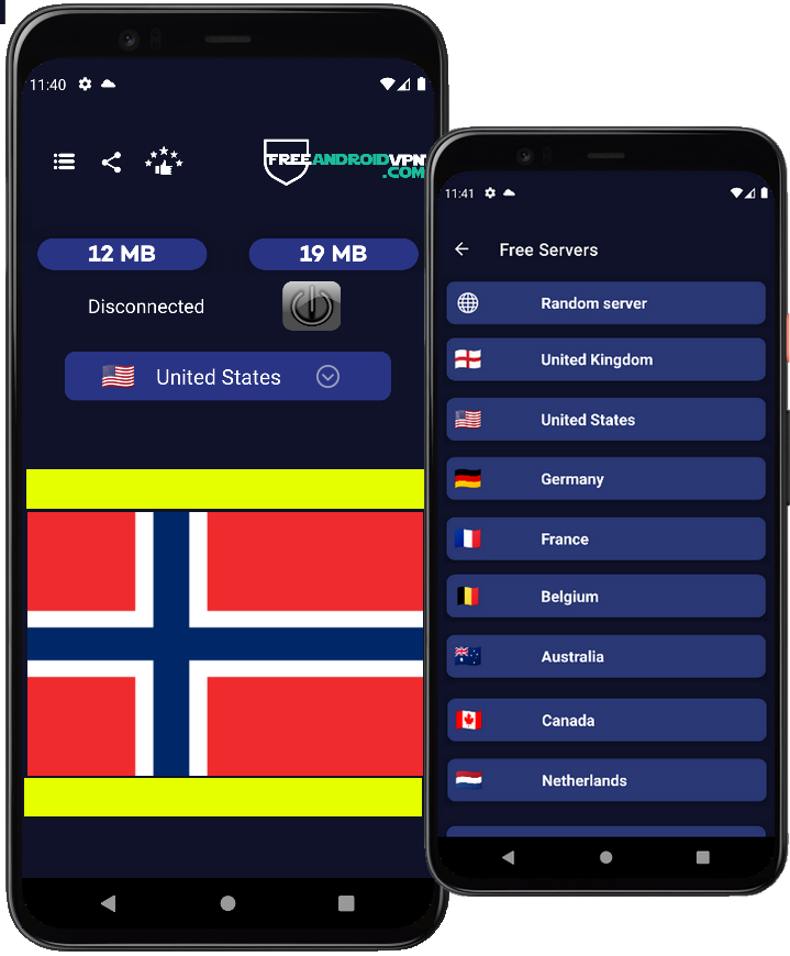 Free Norway VPN for Android