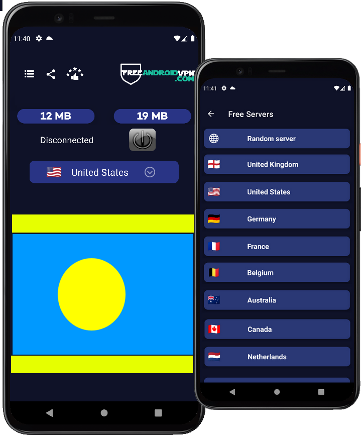 Free Palau VPN for Android