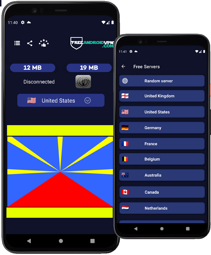 Free Réunion VPN for Android