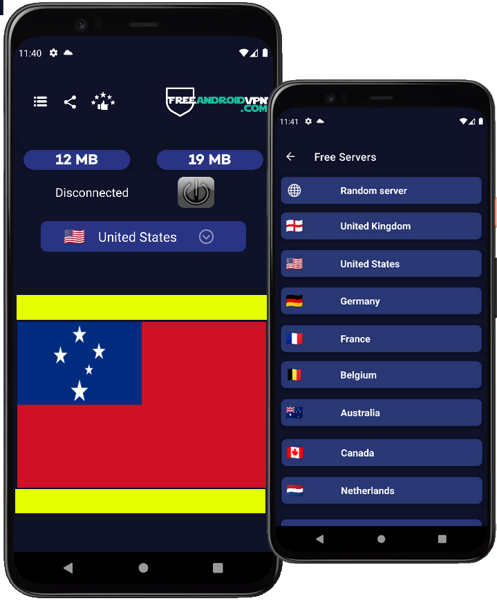 Free Samoa VPN for Android