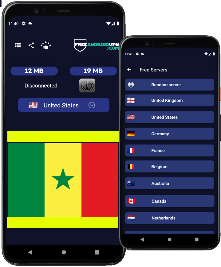 Free Senegal VPN for Android