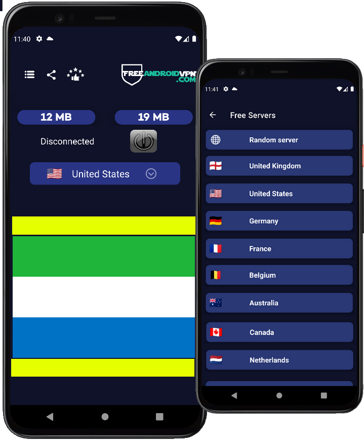 Free Sierra Leone VPN for Android