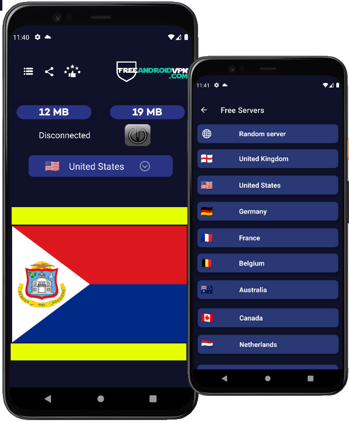 Free Sint Maarten VPN for Android