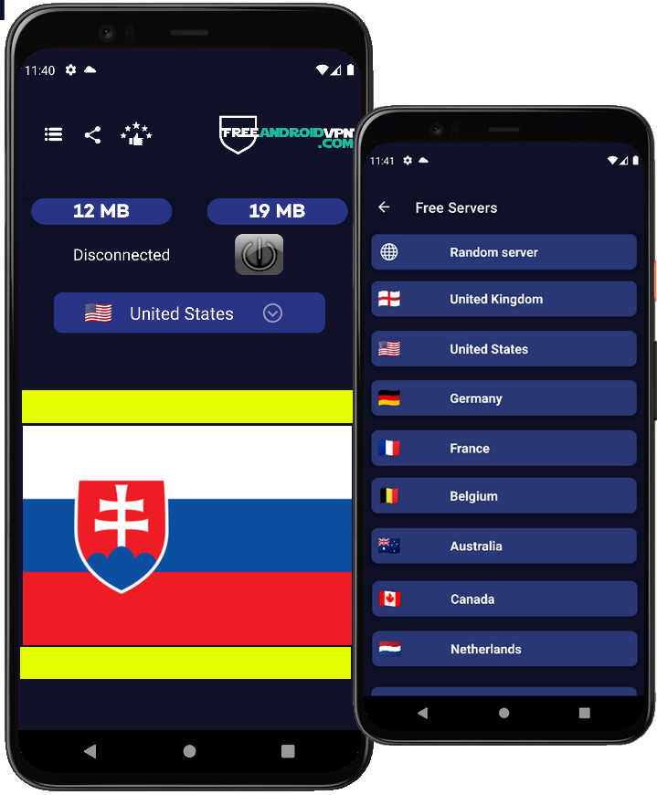 Free Slovakia VPN for Android