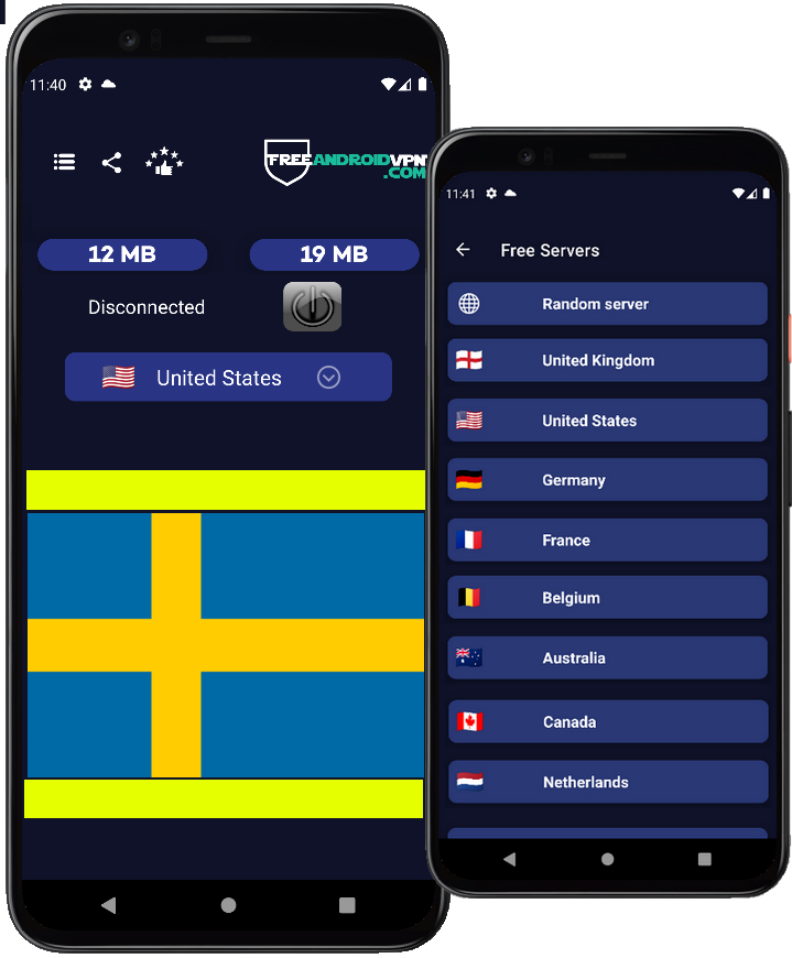 Free Sweden VPN for Android
