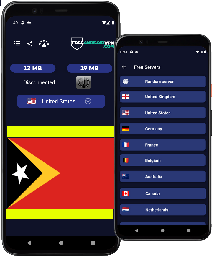 Free Timor-Leste VPN for Android