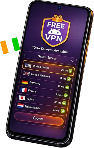 Côte d’Ivoire VPN for Android — FreeAndroidVPN
