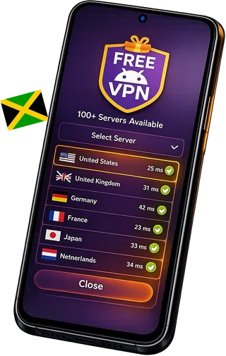 Jamaica VPN for Android — FreeAndroidVPN
