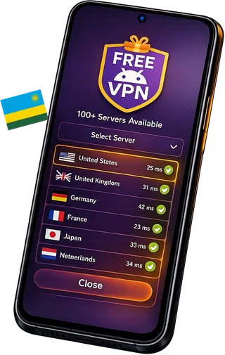 Rwanda VPN for Android — FreeAndroidVPN