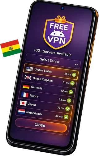 VPN de Bolivia para Android — FreeAndroidVPN