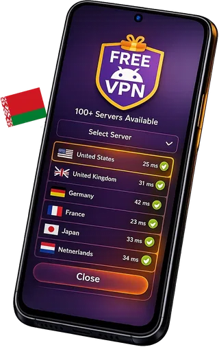 VPN voor Android: Belarus — FreeAndroidVPN