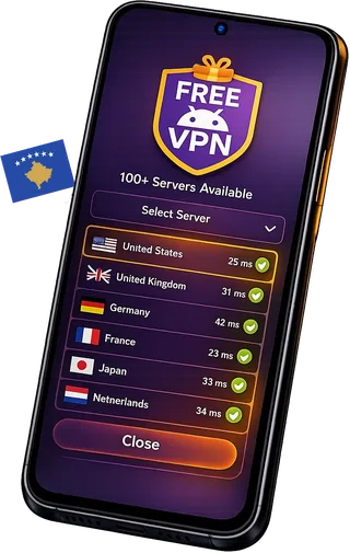 Kosovo VPN for Android — FreeAndroidVPN