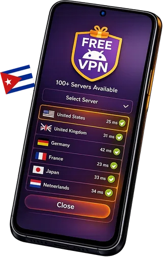 Cuba VPN for Android — FreeAndroidVPN