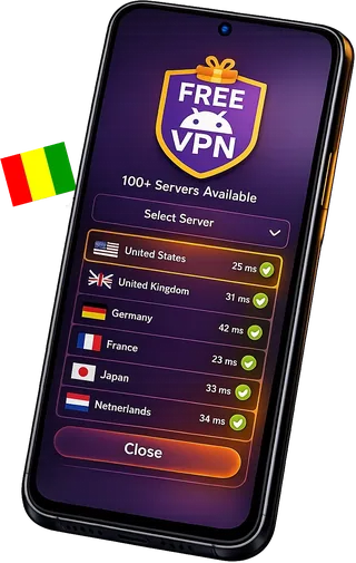 Guinea VPN for Android — FreeAndroidVPN