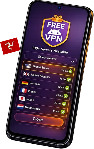 Android向けマン島 VPN — FreeAndroidVPN