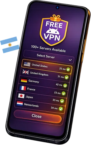 Argentina VPN for Android — FreeAndroidVPN