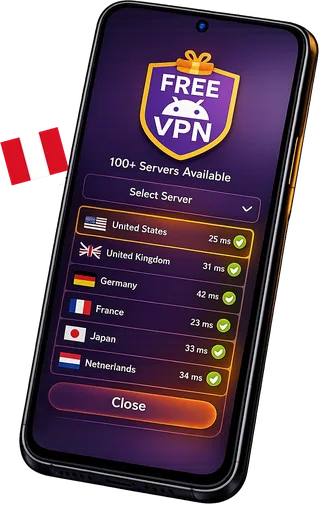 Peru VPN for Android — FreeAndroidVPN