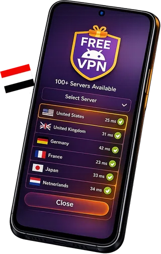 VPN voor Android: Jemen — FreeAndroidVPN