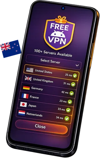 New Zealand VPN for Android — FreeAndroidVPN
