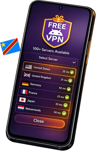 Congo - Kinshasa VPN for Android — FreeAndroidVPN