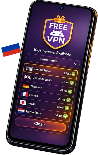 VPN voor Android: Rusland — FreeAndroidVPN