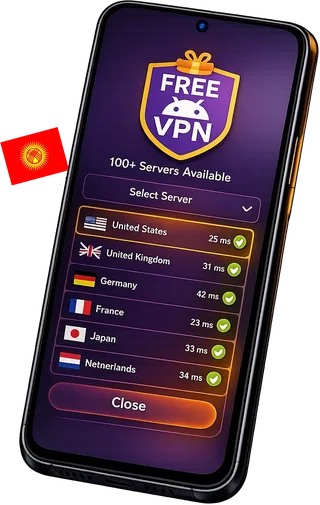 Android向けキルギス VPN — FreeAndroidVPN